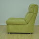 Green corduroy modular sofa from the 70s, 7 pieces