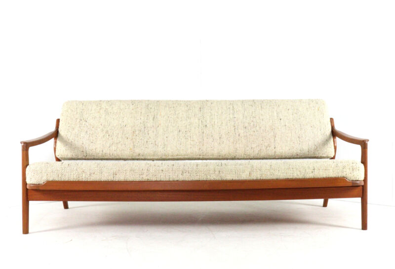 Arne Wahl Iversen pour lit de jour / canapé-lit Komfort - design danois en teck