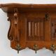 20th century Belgian Oak Coatrack in Baroque Bruegel Style