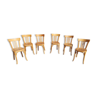 6 Vintage Baumann chairs