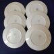 6 flat plates Adèle from Digoin Sarreguemines