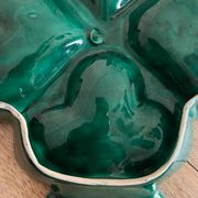 Plat à apéritif vintage en céramique
