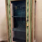 Vitrine Vénitienne en bois peint