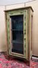 Venetian showcase in painted wood