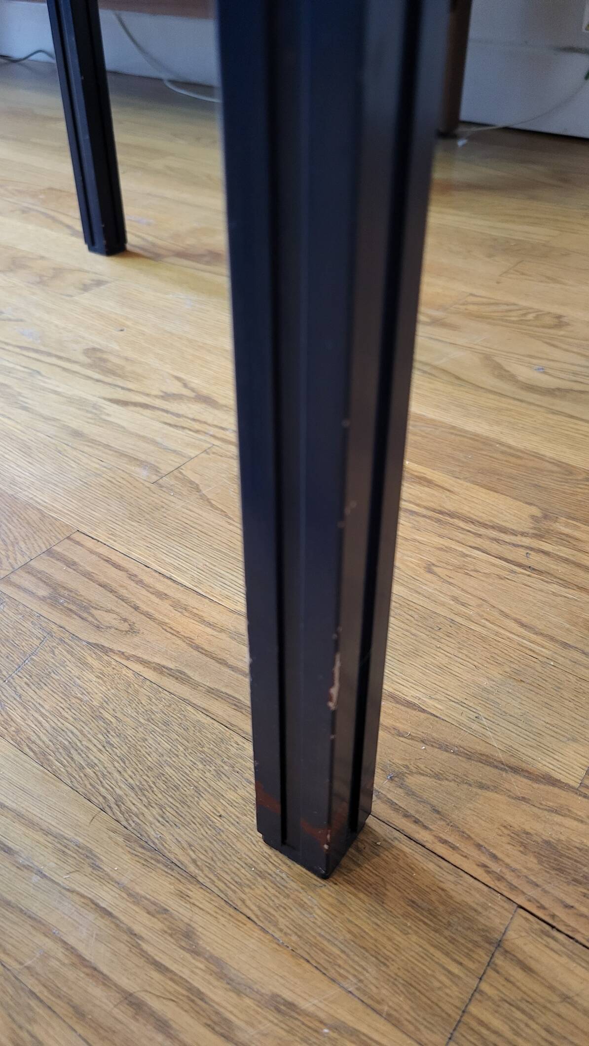 Set of 3 Pierre Vandel nesting tables in blue lacquered metal and glass top, French 1970 Vintage