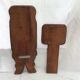 African carved wooden stool works around the 1940s