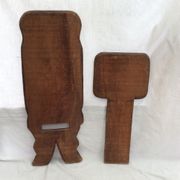 African carved wooden stool works around the 1940s