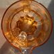 Vintage pink moulded glass water pitcher, 40-50s.