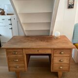 Vintage desk shell handles