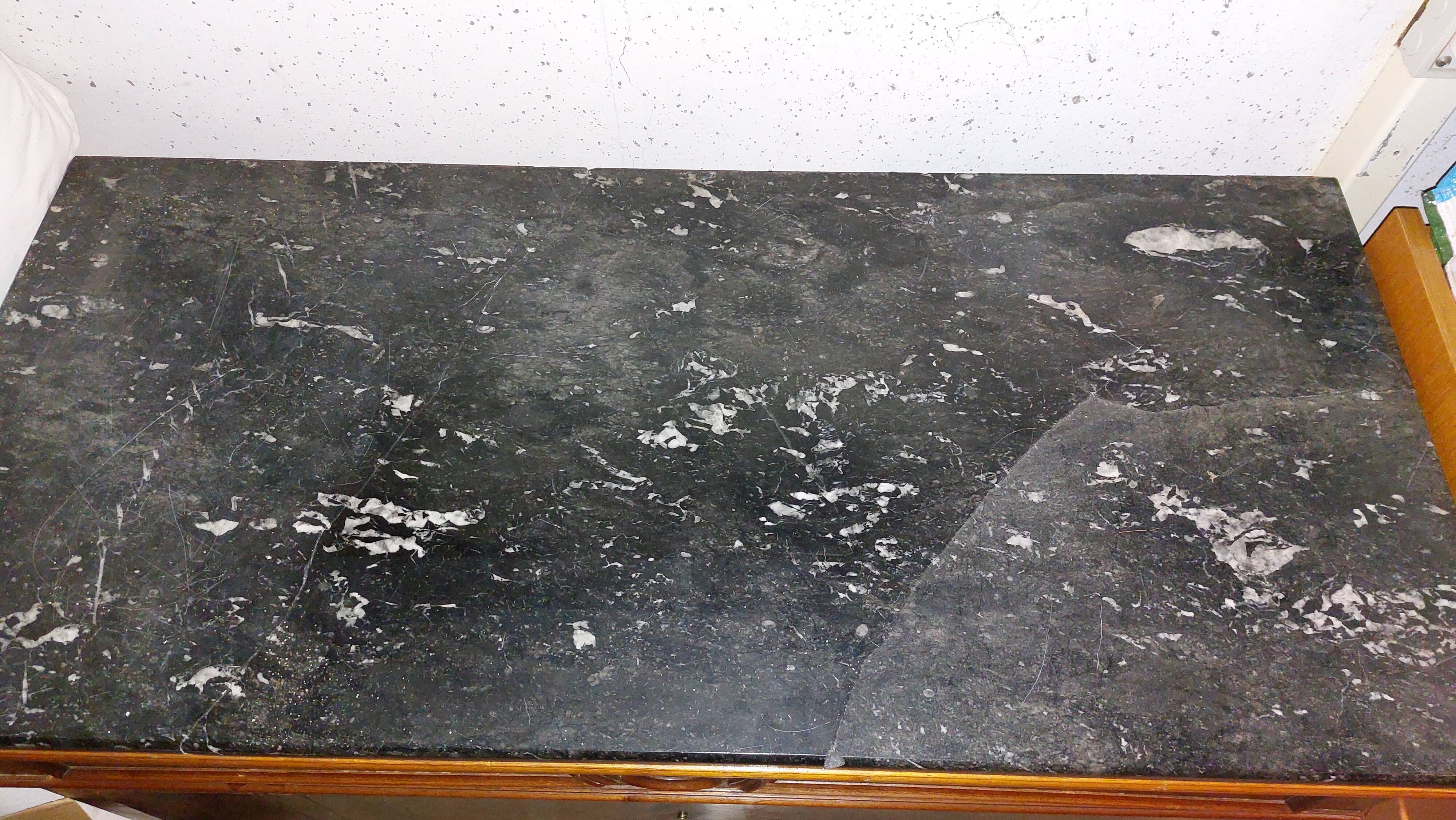 antique walnut commode