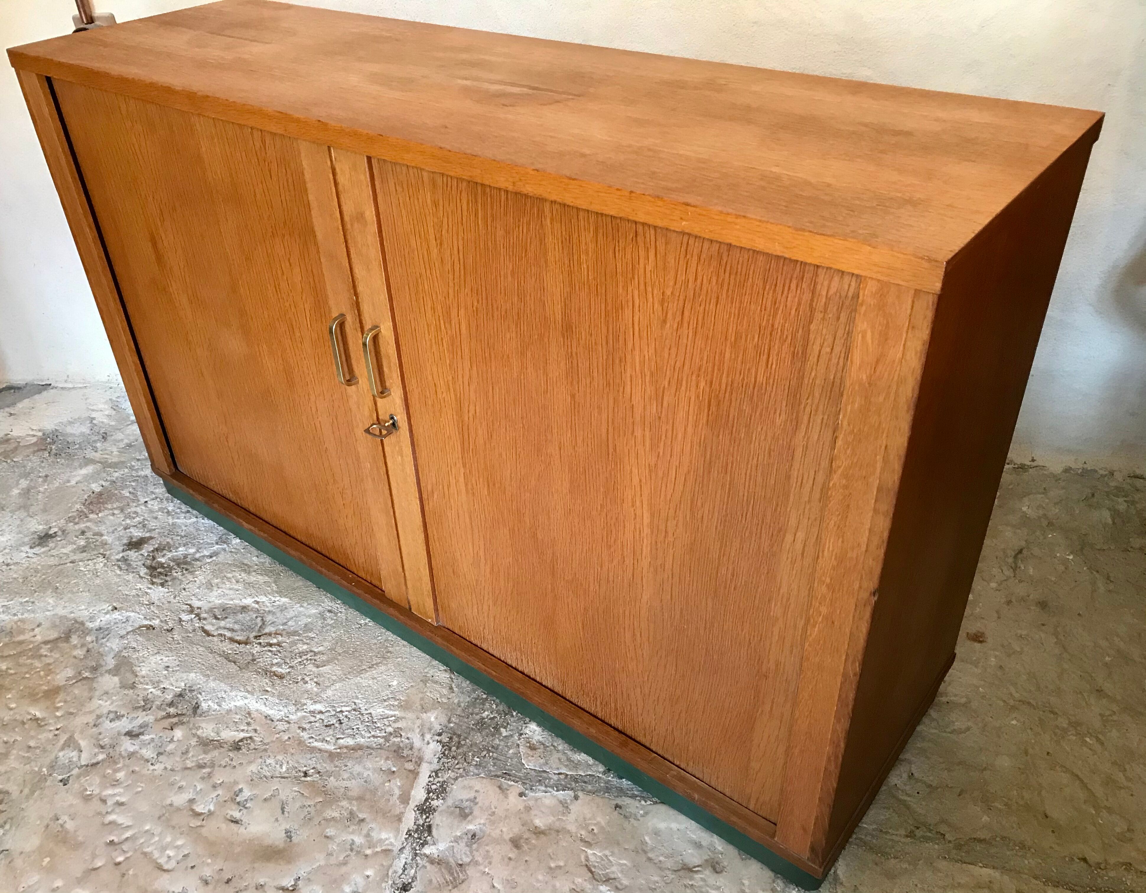 Mid century vintage sliding door line