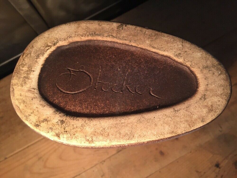 Ceramic pitcher signed Stocker 60s