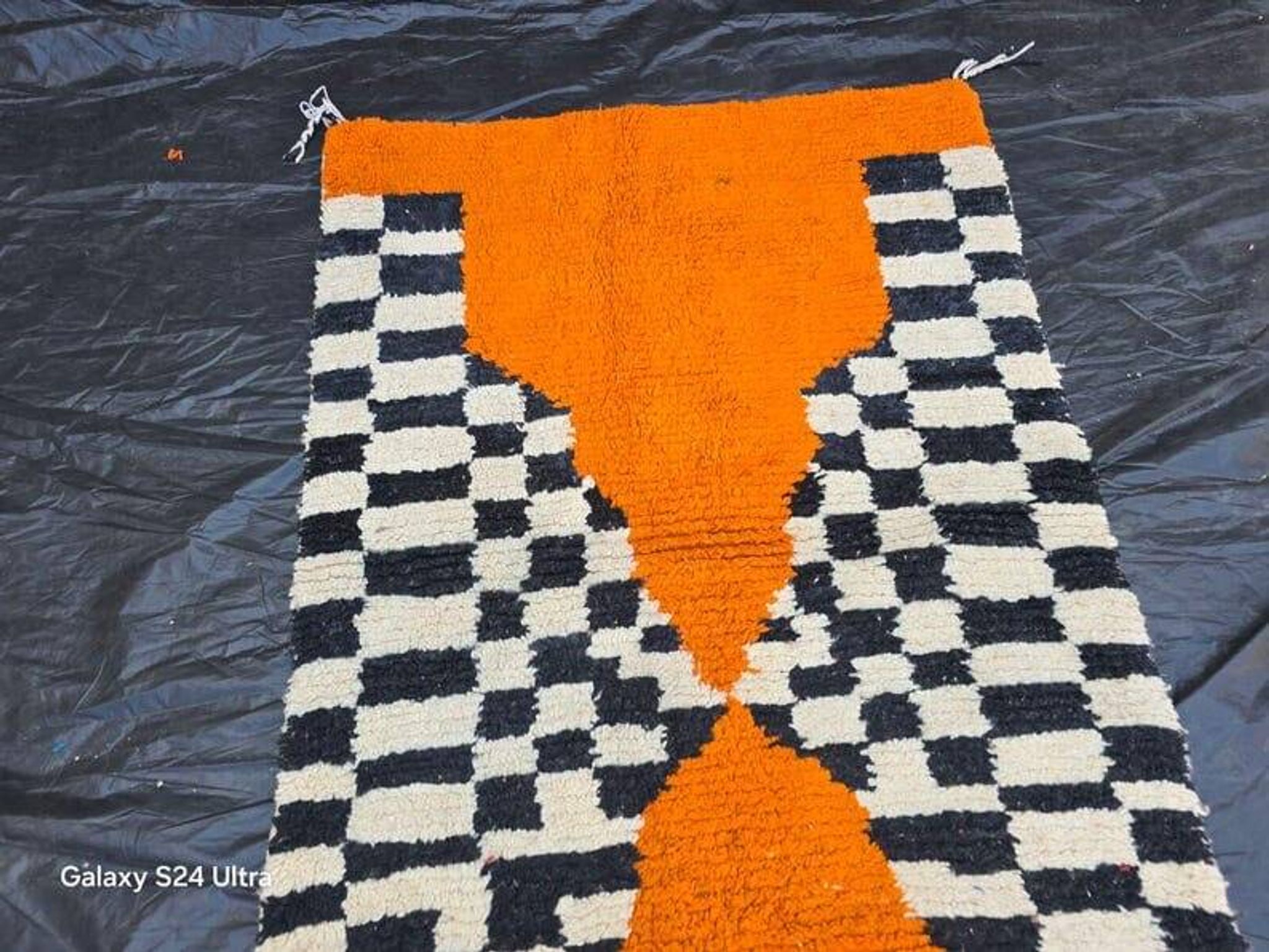 Handmade pure wool rug