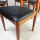 Set Of 4 1970’s Mid Century Dining Chairs By Schreiber