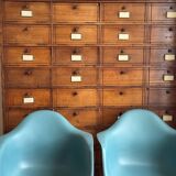 2 Vitra armchairs by Eames