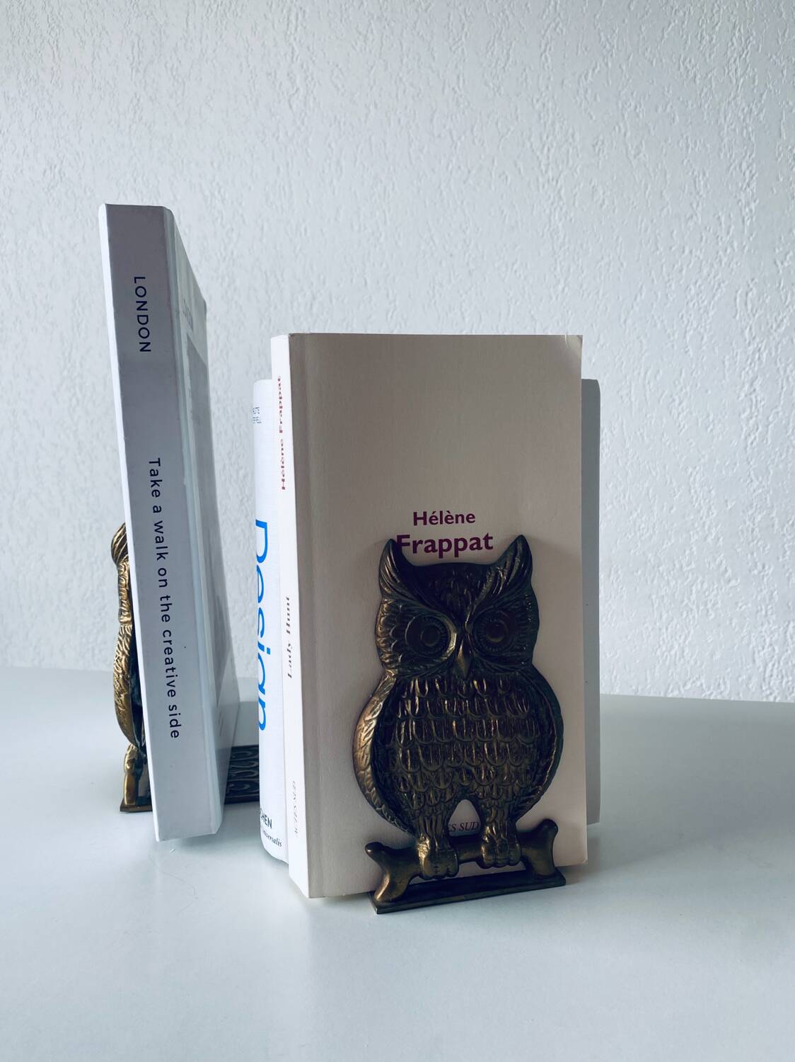 Pair of owl bookends