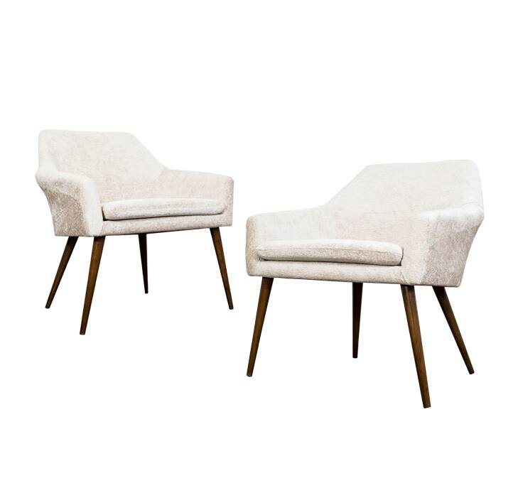 Vintage Cocktail Chairs By Lfm, Poland, 1970s, set of 2