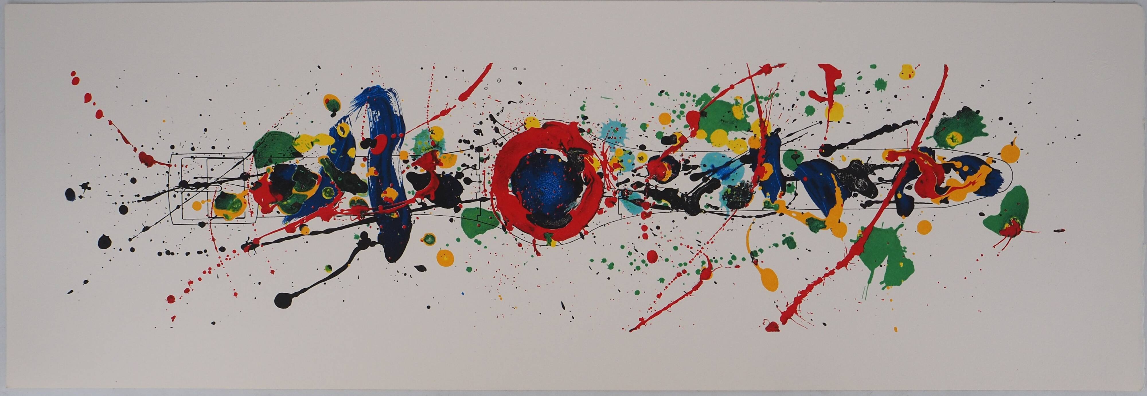 Sam francis - harmony of colors, 1992 - original lithograph