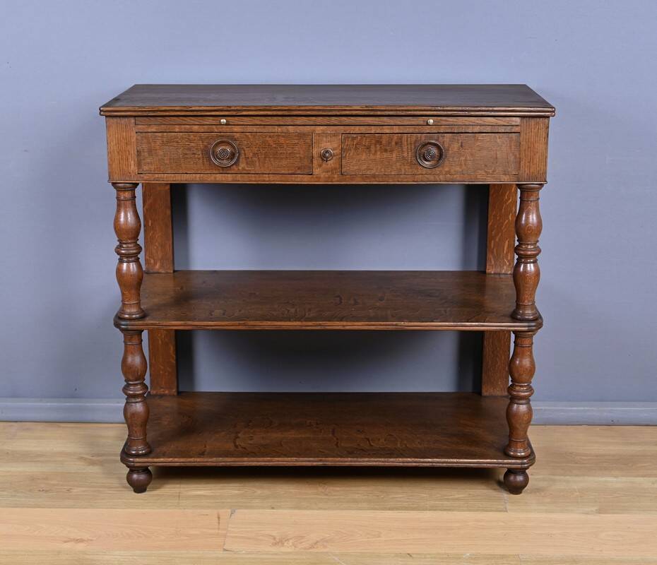 Oak sideboard, Louis-Philippe style – Late 19th century