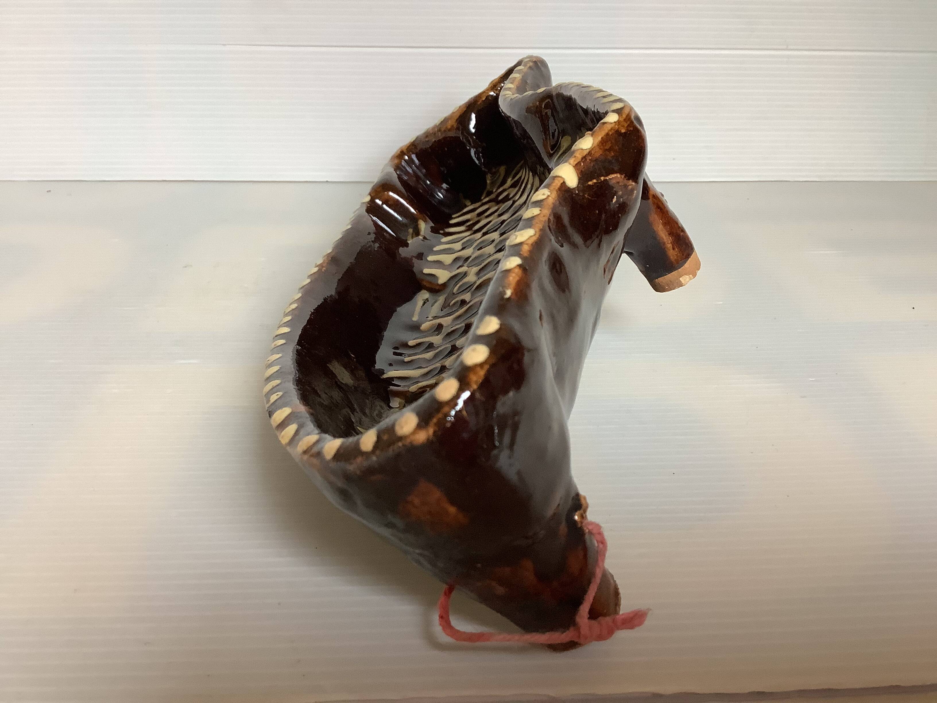 Handcrafted Alsatian ceramic fish