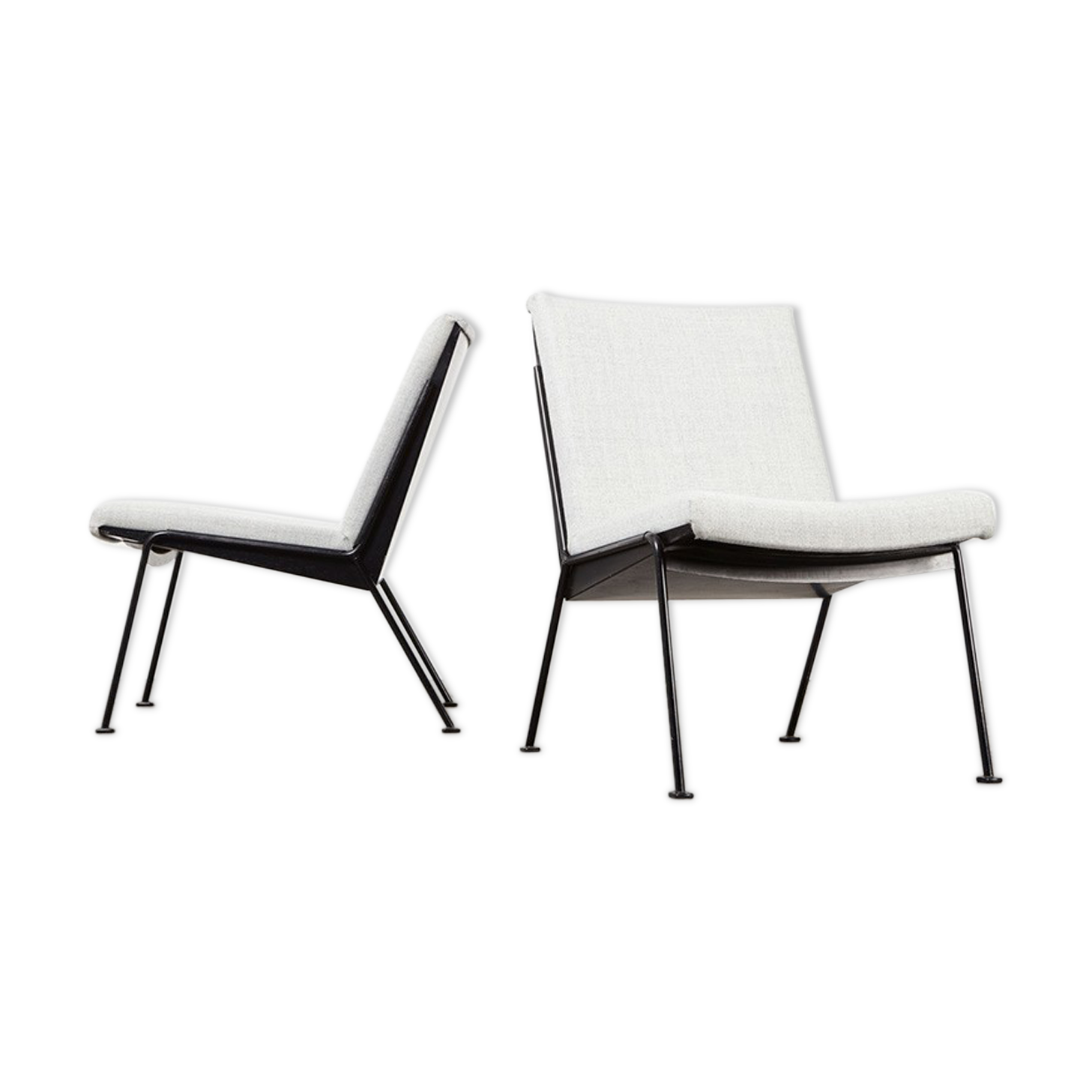 Pair of Oase easy chairs by Wim Rietveld for Ahrend de Cirkel 1958