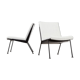 Pair of Oase easy chairs by Wim Rietveld for Ahrend de Cirkel 1958