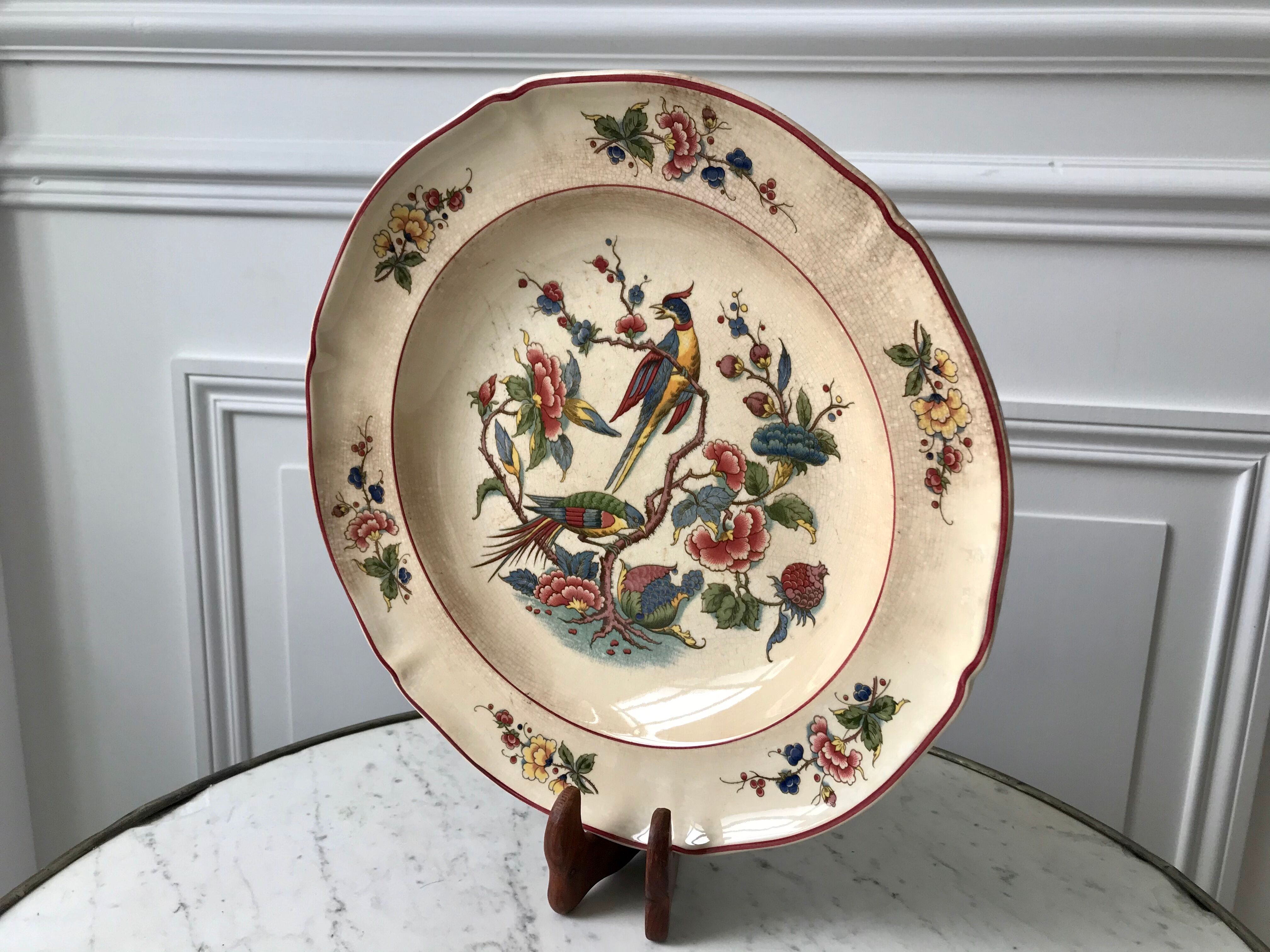 Hollow dish Villeroy & Boch model Phoenix years 50-60