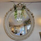 Louis XVI medallion mirror