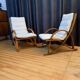 Set of German armchairs from WK Wohnen, 1970s