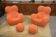 Pair of "Mamma" armchairs with footrest by Gaetano Pesce