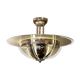 Deco France 1930 s plated nickel chandelier