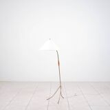 Hasenfuß brass floor lamp by Rupert Nikoll