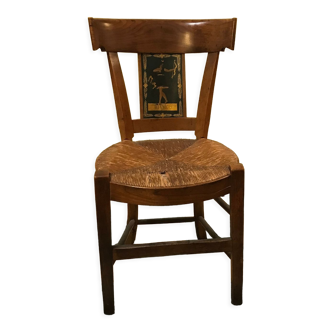 Chair with headband representing Diane early 19th century.