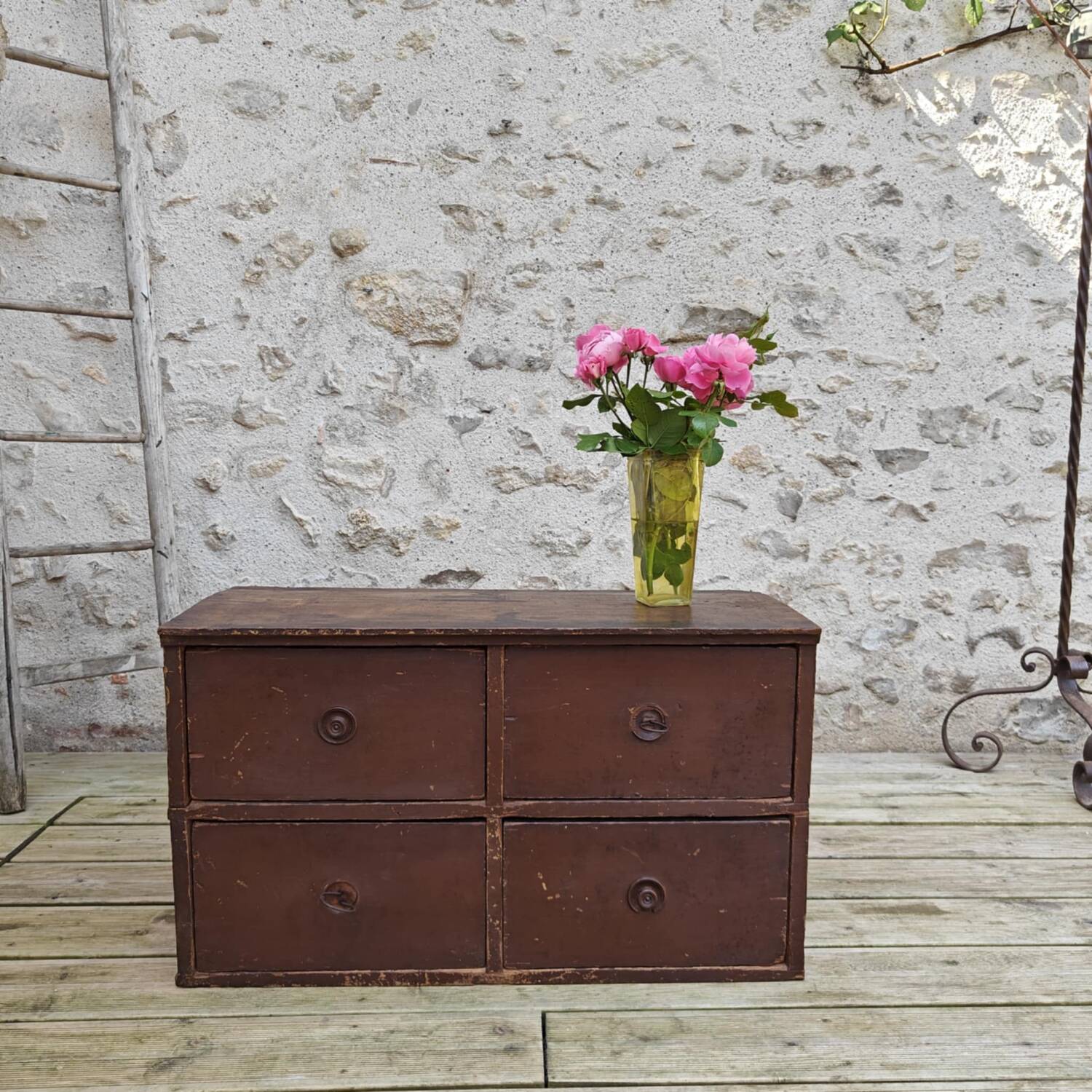 antique craft furniture with drawers