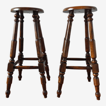 Pair of vintage bar stools