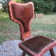 Chaise tripode esprit chalet