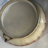 Ceramic and enamel dish with floral decoration by Hubert Béquet