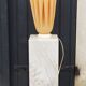 Lamp Georgia Jacob Ophélie and its marble column
