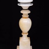 small Marble Table lamps Hollywood Regency 1970s Italy