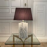 Marble bedside lamp, 1980s