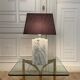 Marble bedside lamp, 1980s