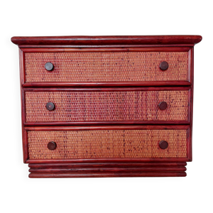 Commode en rotin Édition