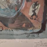 lithograph by d'olce numbered signed original