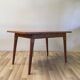 Ceramic and rattan dining table
