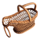 Rattan bottle holder
