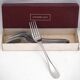 Christofle acier berry, 9 dessert forks, 17 cm in excellent condition.