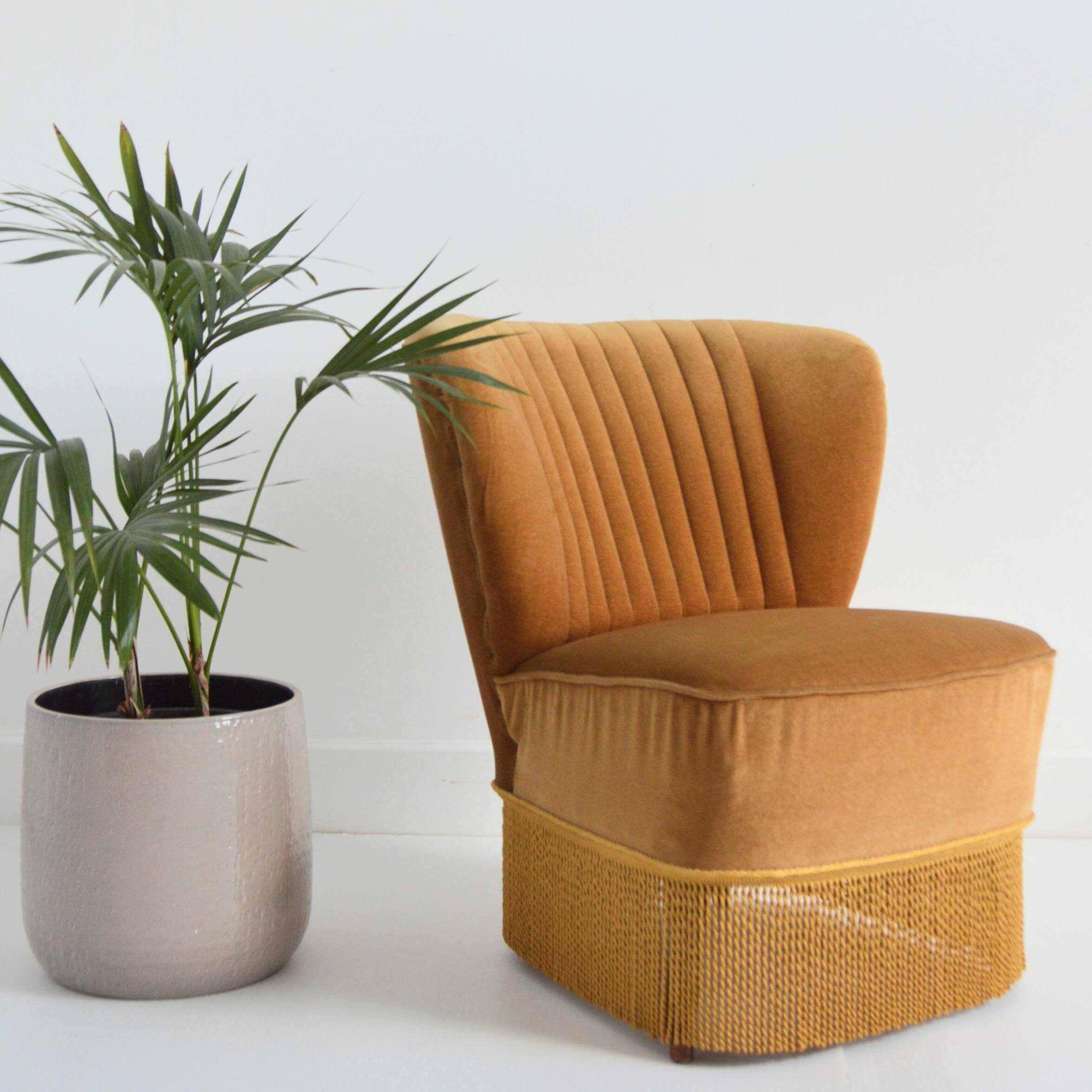 Vintage 1960s cocktail armchair
