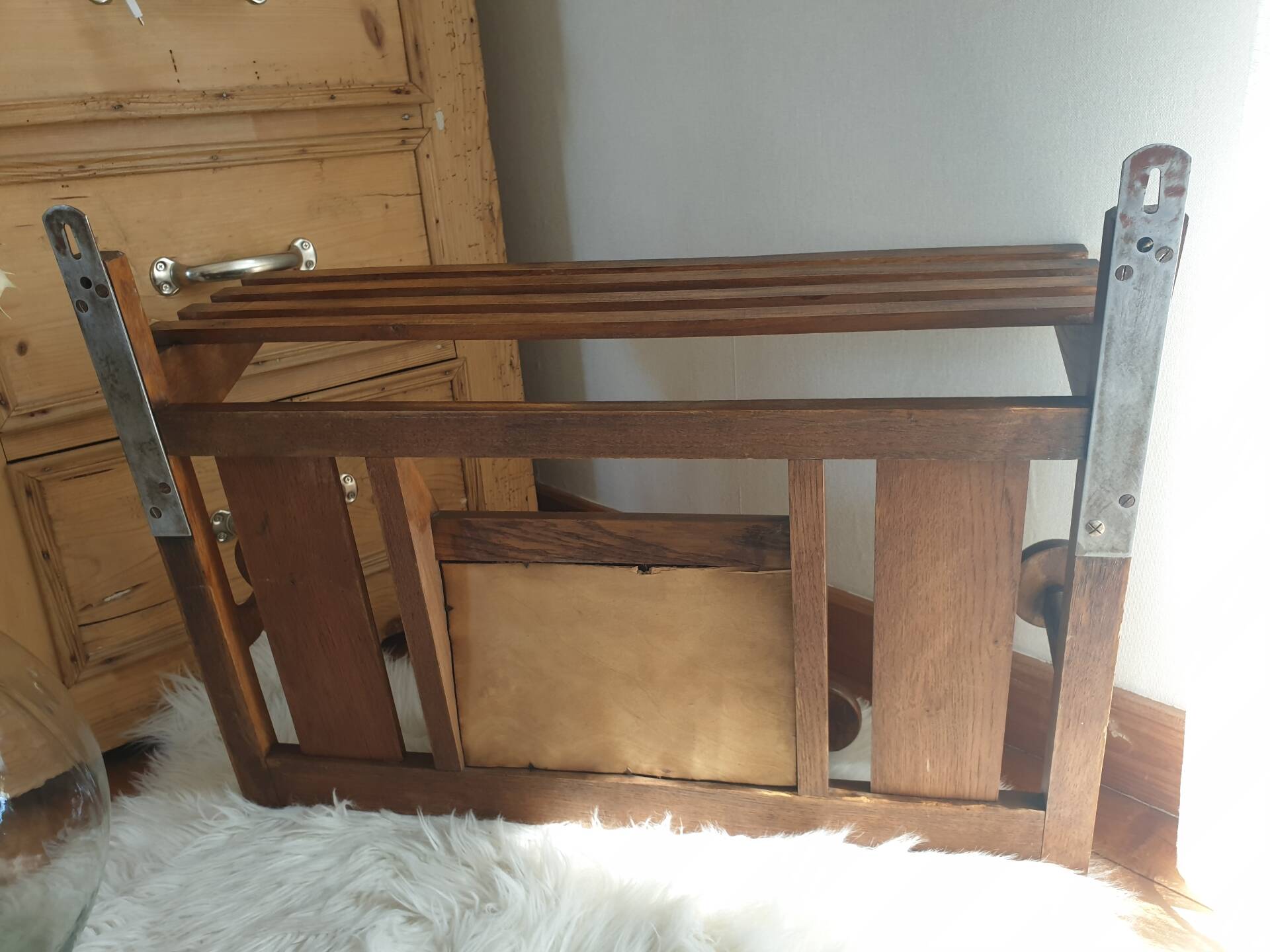 Etagère porte manteau Mural Vintage