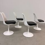4x Eero Saarinen Swivel Chairs by Knoll