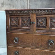 English high chest of drawers